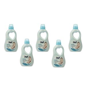 مایع نرم کننده لباس کودک فیروز مدل baby حجم 950 میلی لیتر بسته 5 عددی